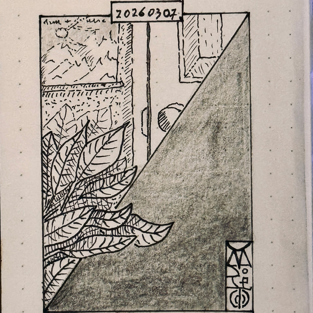 Field Notes 20260307 - Saturday